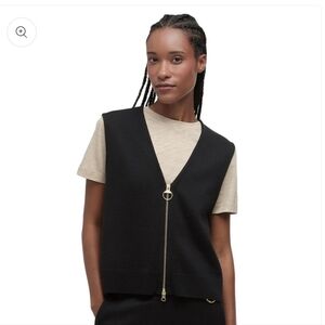 Barbour Maya Sleeveless Zip Through Tank